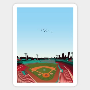 Fenway Park Illustration Sticker